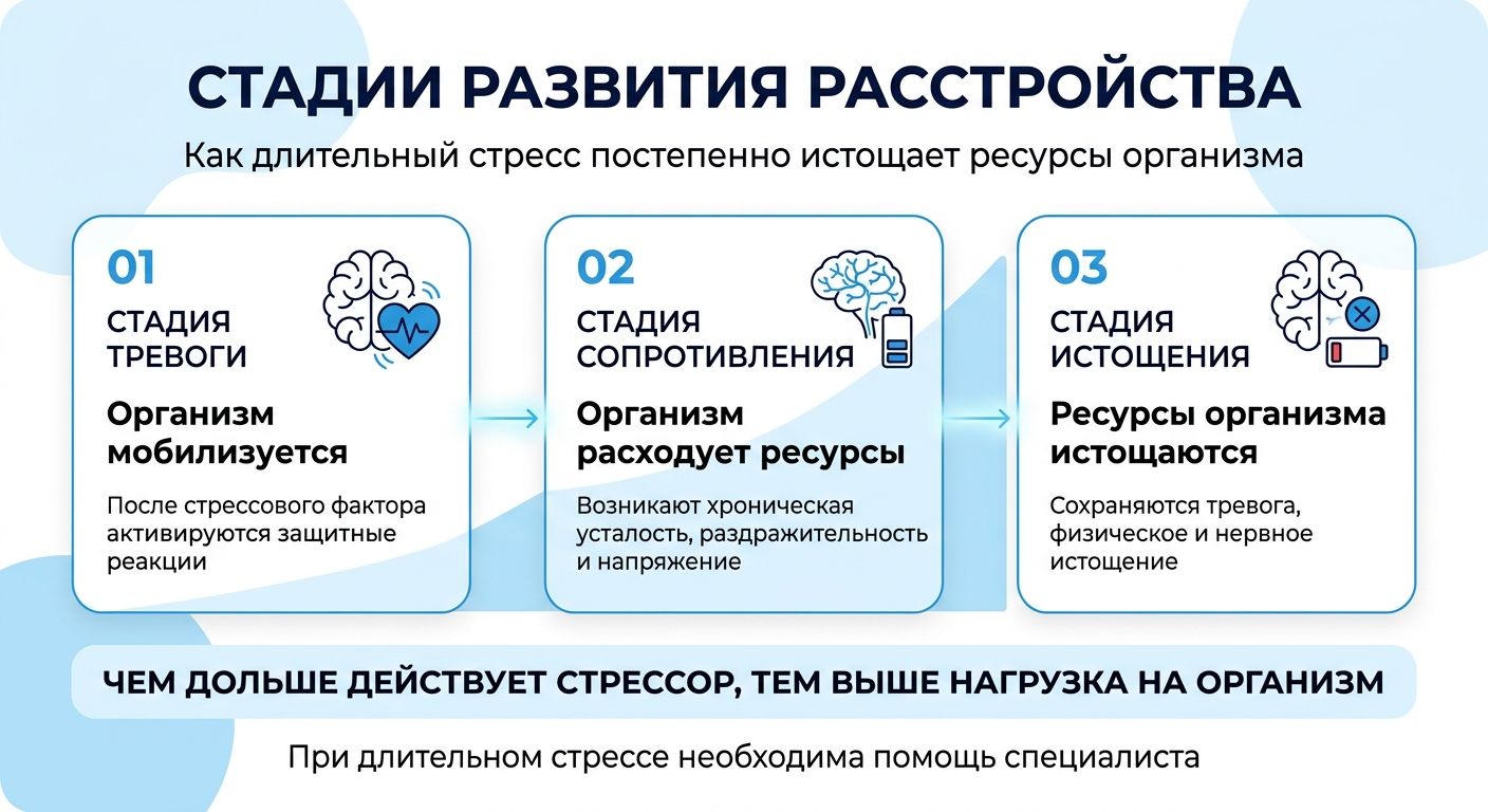 Лечение стресса в Туапсе инфографика